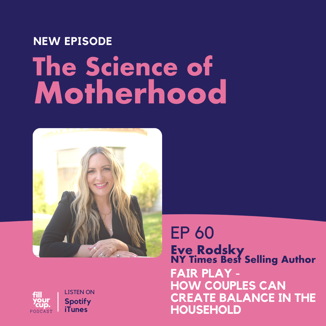 Ep 60. Eve Rodsky - Fair Play: How Couples Can Create Balance in the Household