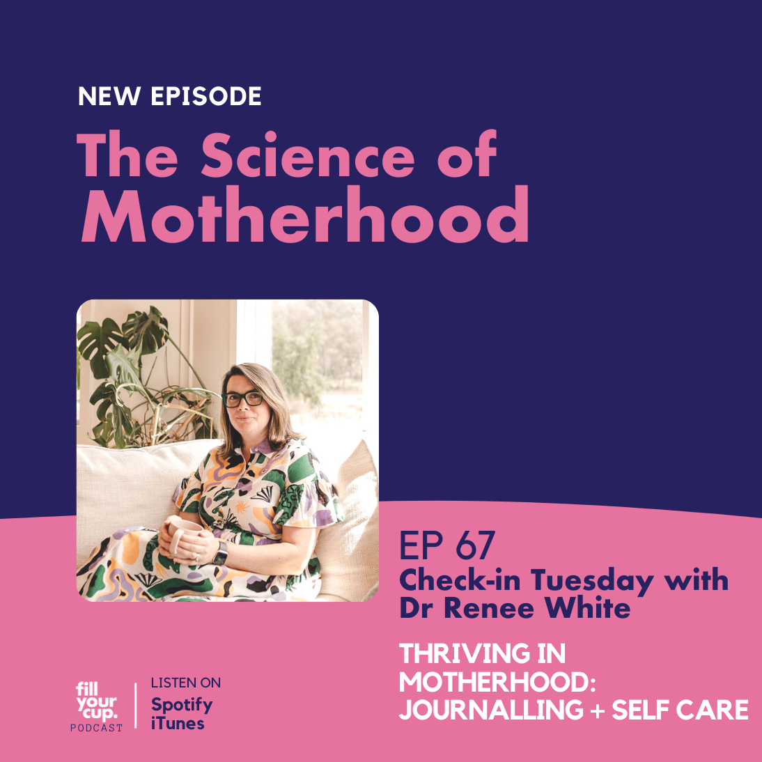 Ep 67. Check In Tuesday with Dr Renee White - Small Acts of Self-Care Saving My Sanity