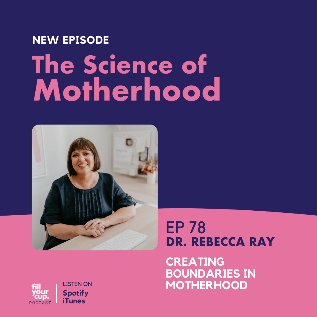 Ep 78. Dr. Rebecca Ray - Creating Boundaries in Motherhood