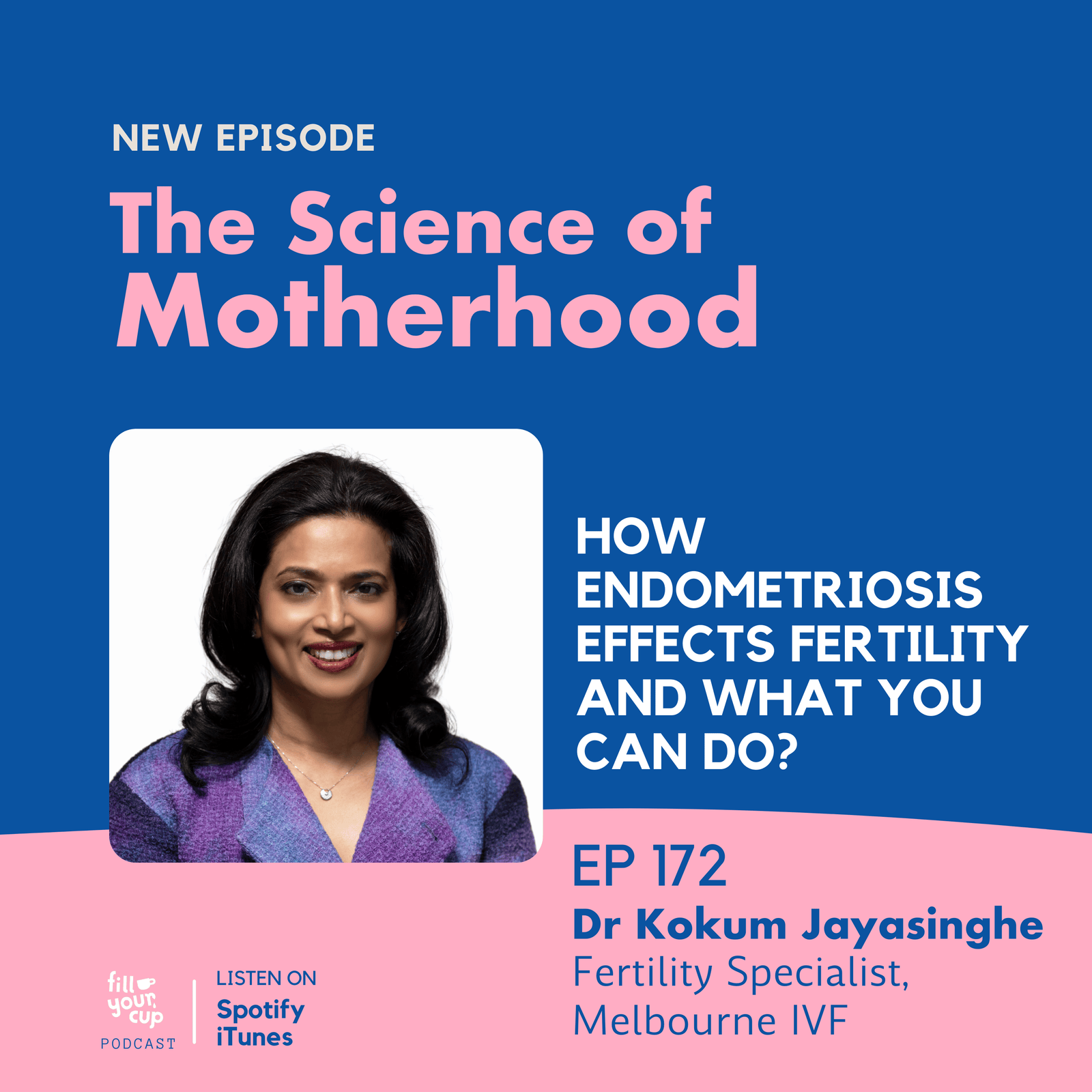 Ep. 172 Dr Kokum Jayasinghe - How Endometriosis Effects Fertility and What You Can Do?