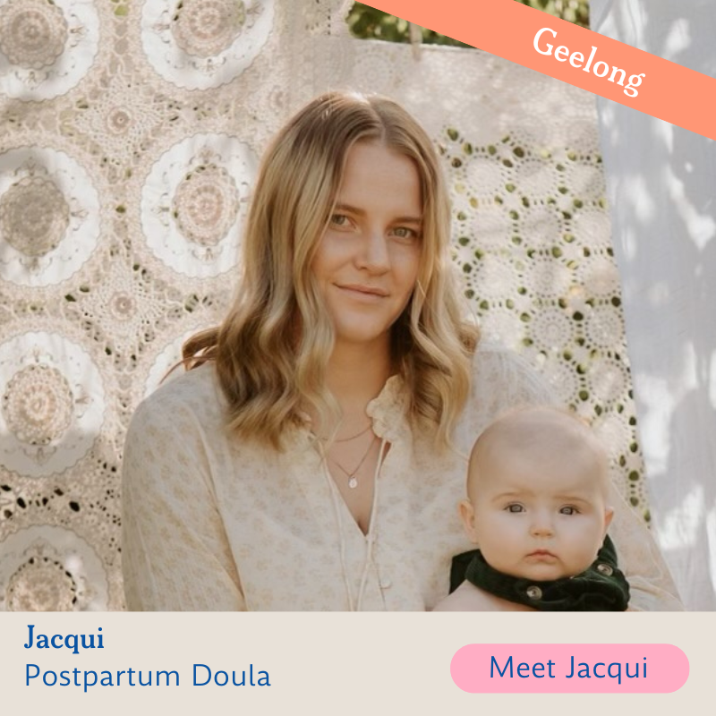 Jacqui birth and postpartum doula Geelong