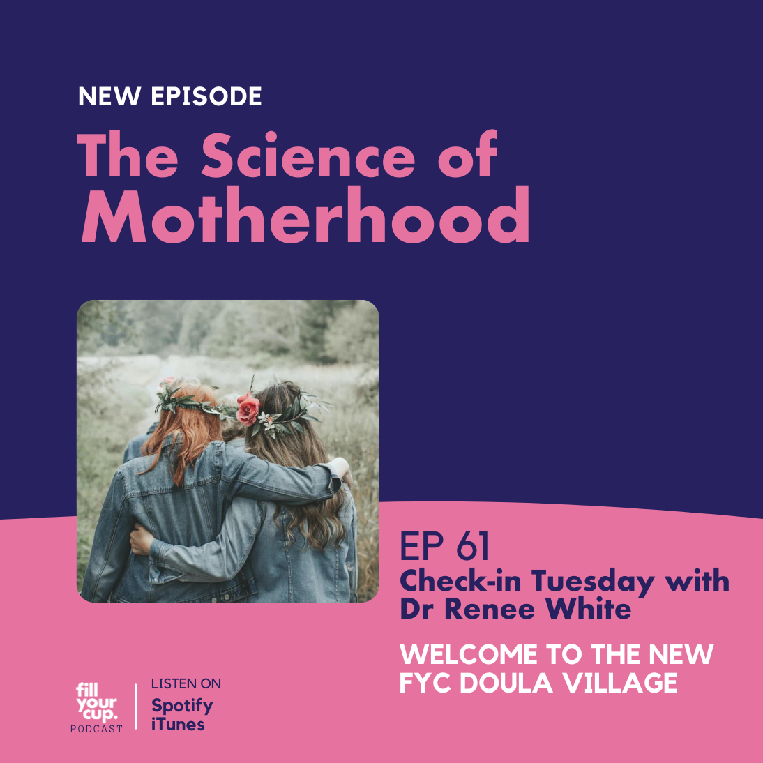 Ep 61. Check In Tuesday with Dr Renee White - Welcome to the New FYC Doula Village