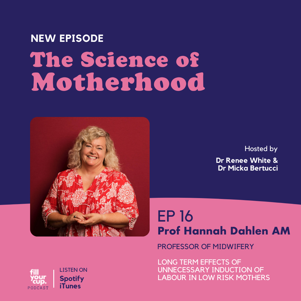 Episode. 16 Professor Hannah Dahlen - Long Term Effects of Unnecessary Induction of Labour in Low Risk Mothers