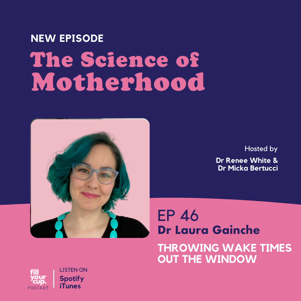 Ep 46. Dr Laura Gainche - Throwing Wake Times Out the Window