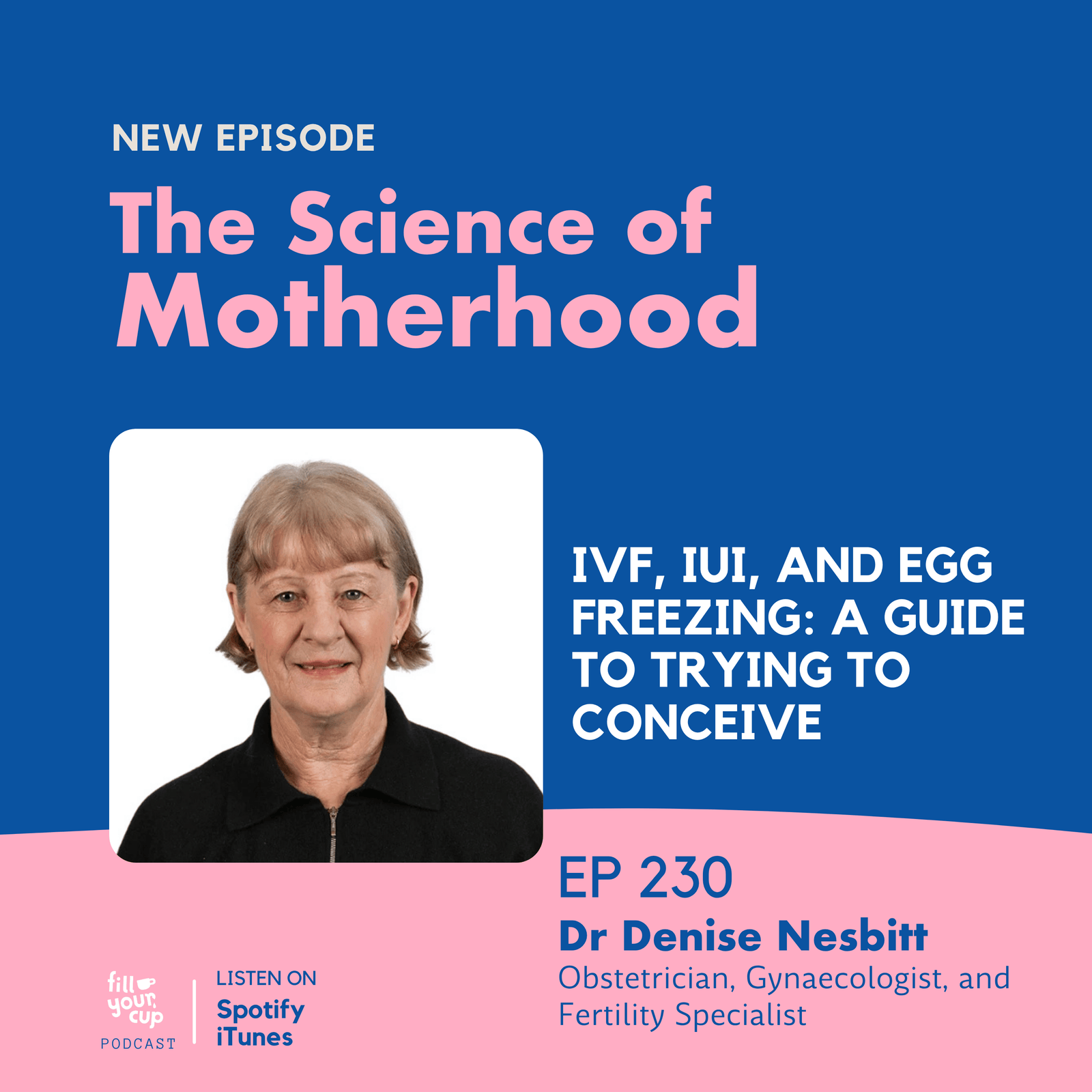 Ep 230. IVF, IUI, and Egg Freezing: A Guide to Trying to Conceive