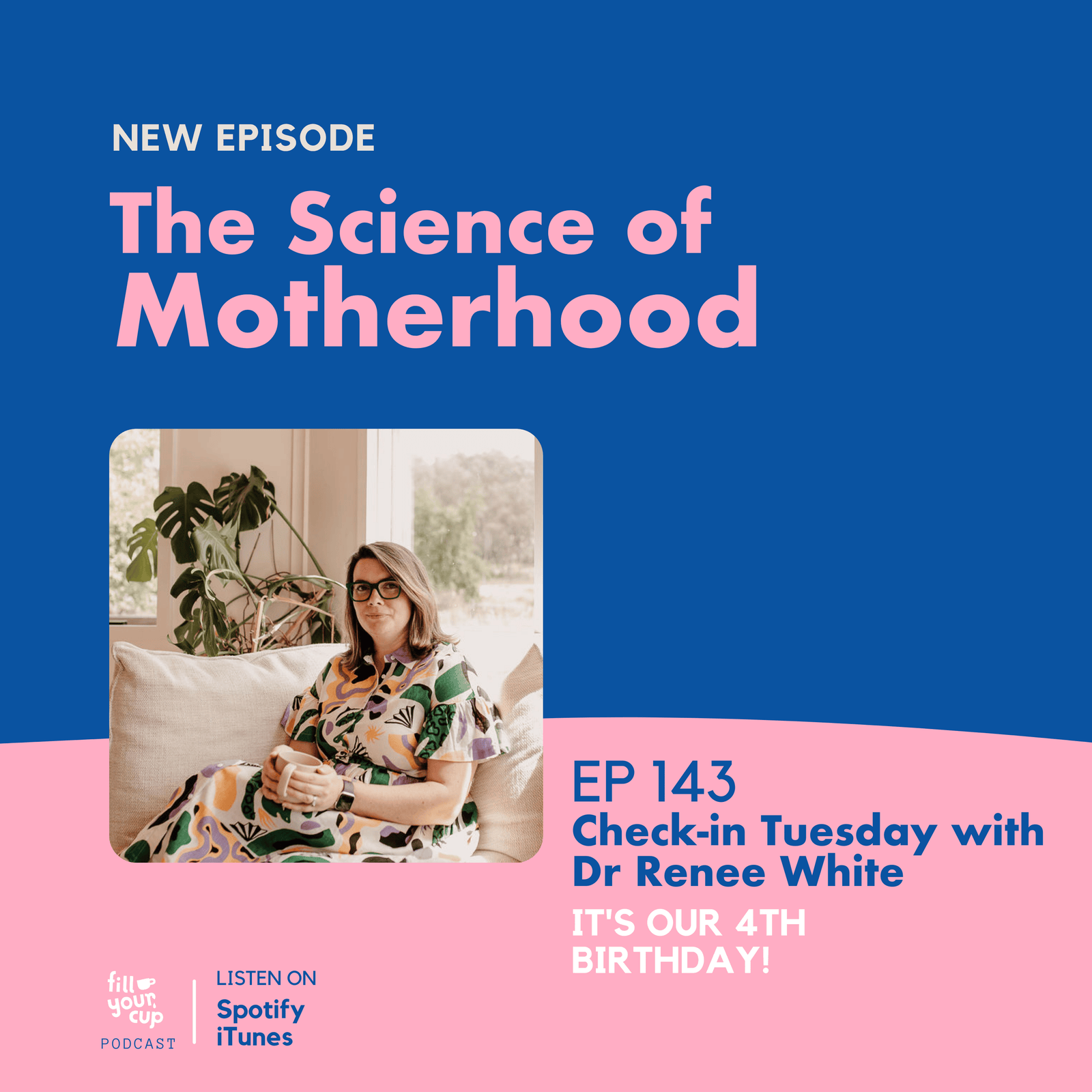 Ep 143. Check In Tuesday with Dr Renee White - It's our 4th Birthday!