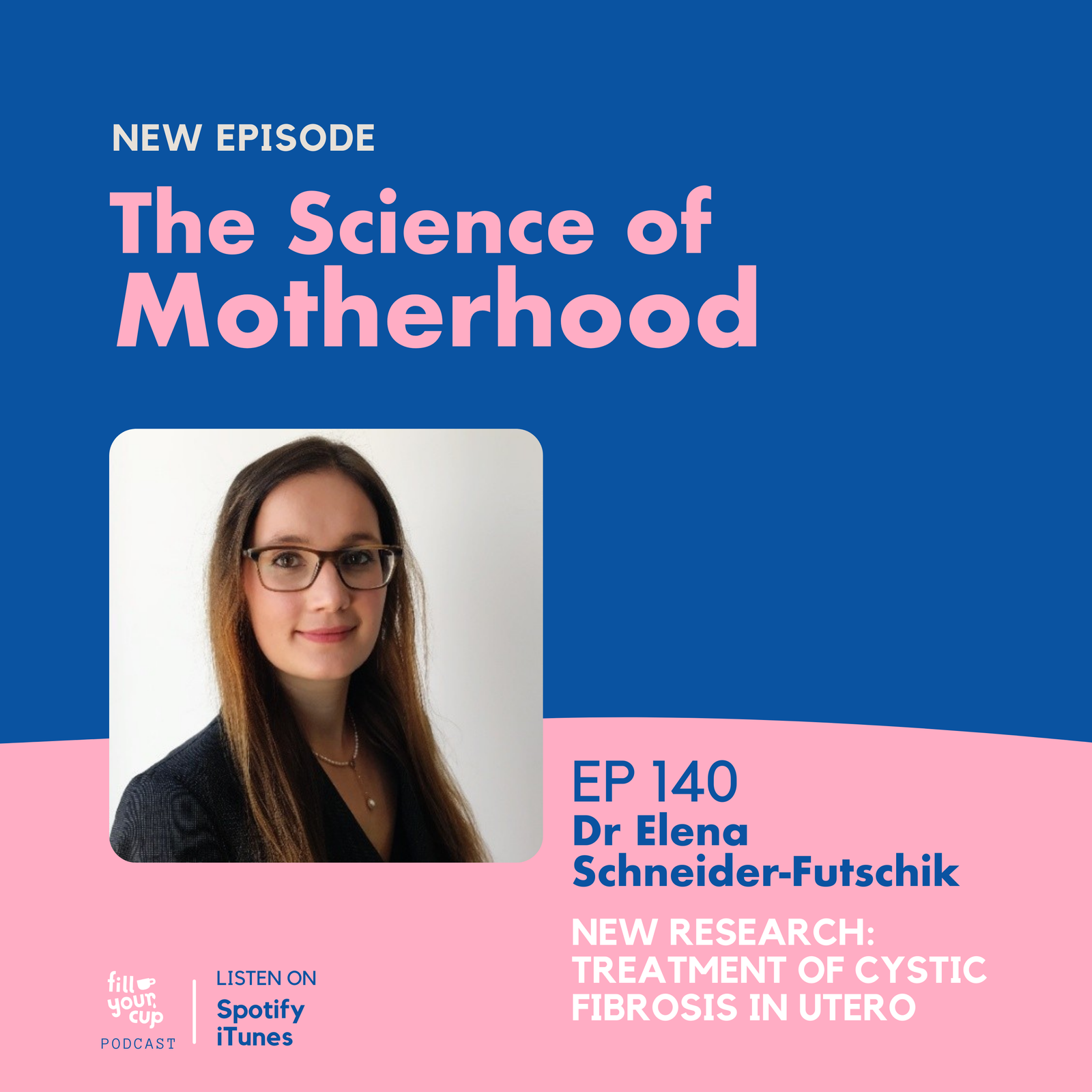 Ep 140. Dr Elena Schneider-Futschik - New Research: Treatment of Cystic Fibrosis in Utero