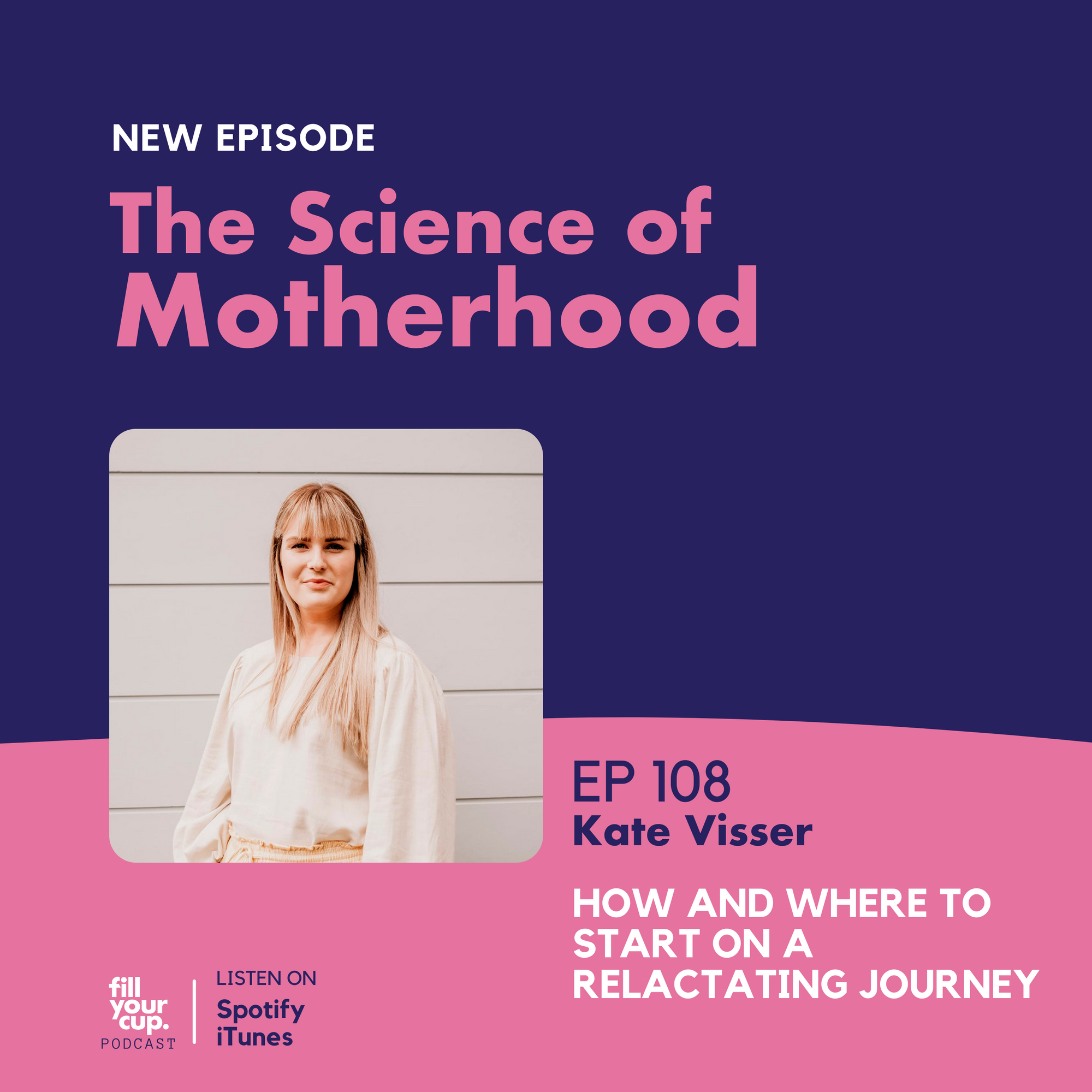 Ep 108. Kate Viser - How and where to start on a relactating journey