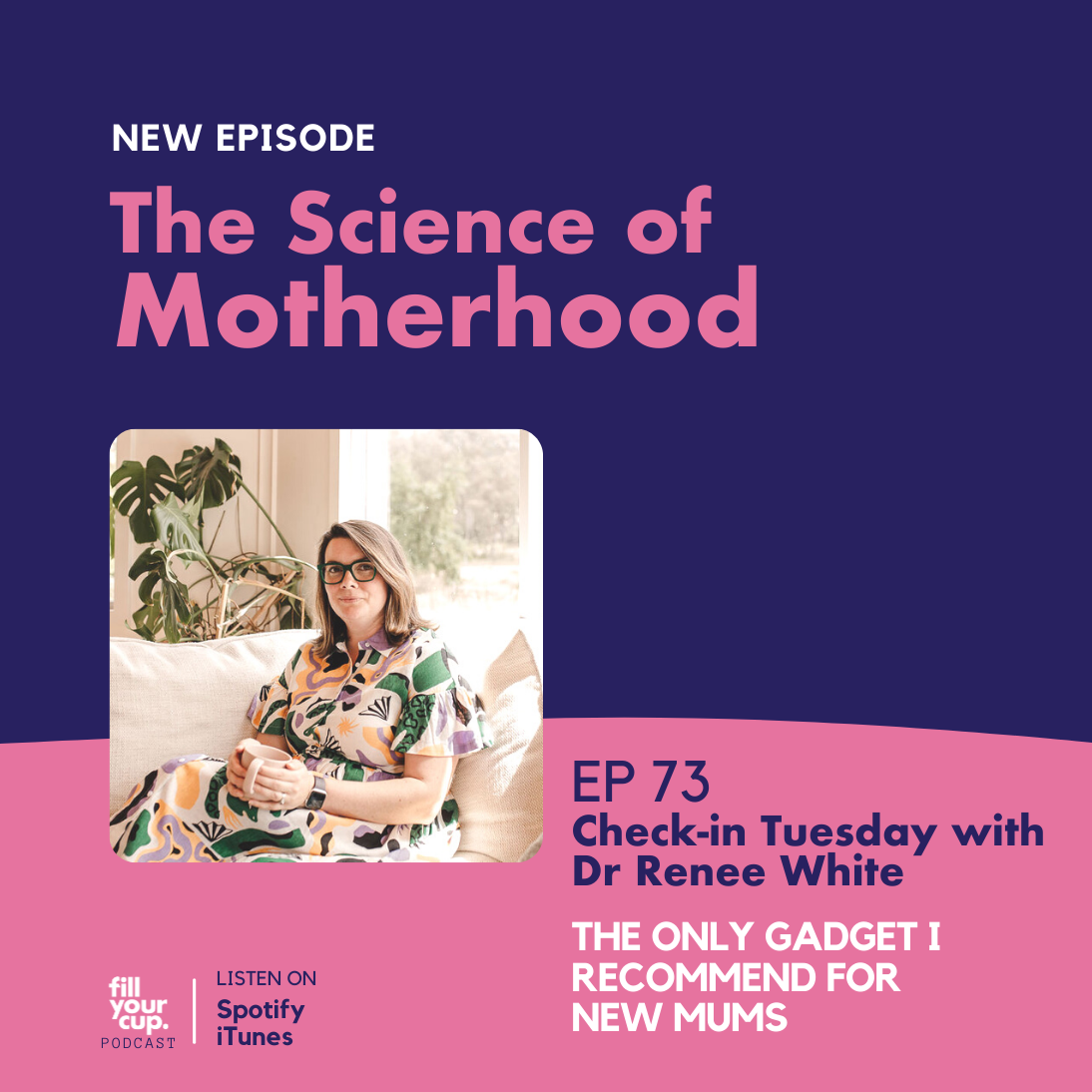 Ep 73. Check In Tuesday with Dr Renee White - The Only Gadget I Recommend for New Mums