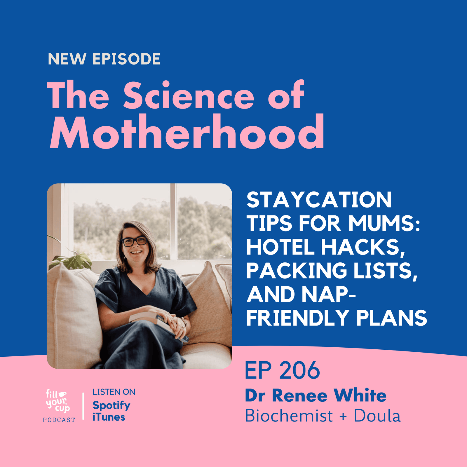 Ep206. Staycation Tips for Mums: Hotel Hacks, Packing Lists, and Nap-Friendly Plans