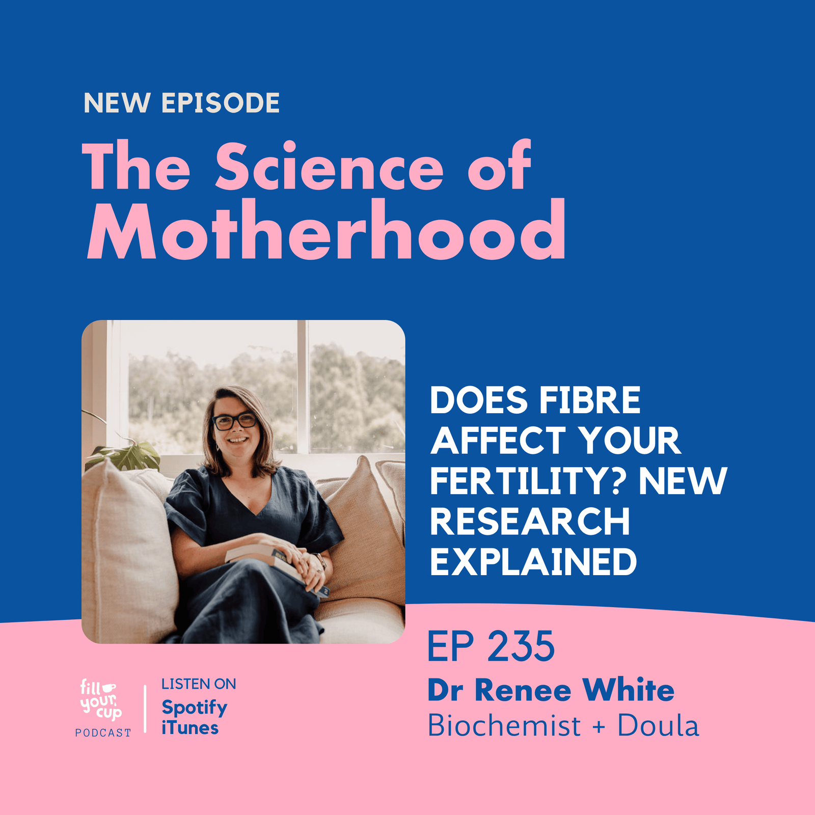 Ep 235. Does Fibre Affect Your Fertility? New Research Explained